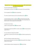 Wastewater Class A Texas Exam Questions with Correct Answers 100&percnt; Verified By Experts