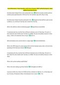 Texas Wastewater A Exam Questions with Correct Answers 100&percnt; Verified By Experts