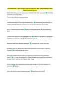 Texas Wastewater  Exams with CORRECT Answers