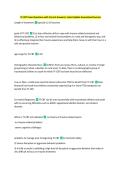 TF-CBT Exam Questions with Correct Answers&vert; Latest Update