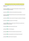 TF-CBT Exam Questions with Correct Answers&vert; Latest Update
