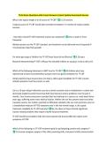 Tf-cbt Exam Questions with Correct Answers&vert; Latest Update