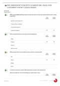 WGU D077 PRE-ASSESSMENT&colon;CONCEPTS IN MARKETING&comma; SALES&comma; AND CUSTOMER CONTACT&vert; 2026 WITH COMPLETE SOLUTION &vert; RATED A&plus; 