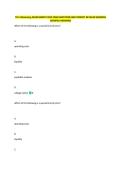 TB 13 Marketing EXAM NEWEST 2025 EXAM QUESTIONS AND CORRECT DETAILED ANSWERS