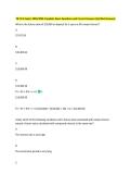 TB CH 5 Exam&vert; 2025&sol;2026 Complete Exam Questions and Correct Answers