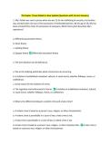 TB chapter 7 Exam Rated A&plus; New Update &lpar;Questions with Correct Answers&rpar;