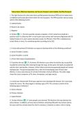 Tuberculosis &lpar;TB&rpar; Exam Questions and Correct Answers Latest Update