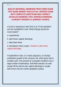 NGN ATI MATERNAL NEWBORN PROCTORED EXAM  TEST BANK NEWEST 2026 ACTUAL VERIFIED EXAM  WITH COMPLETE QUESTIONS AND CORRECT  DETAILED ANSWERS &lpar;100&percnt; VERIFIED ANSWERS&rpar;  &vert;ALREADY GRADED A&plus;&vert; &vert;&vert;NEWEST EXAM&excl;&excl;&vert;&vert;