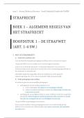 Samenvatting Straf- en Strafprocesrecht '25-'26 &lpar;lesnotities &plus; boek &plus; gastcollege notities &plus; tips &plus; mogelijke EX-vragen&rpar;