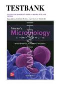 Test Bank for Nester&rsquo;s Microbiology&colon; A Human Perspective&comma; 10th Edition by Denise Anderson&comma; Sarah Salm&comma; Mira Beins&comma; Eugene Nester&comma; and Deborah Allen 2026&period;stuvia