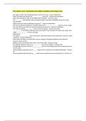 BIOL 2402 EX 12 SET 4 QUESTIONS WITH CORRECT ANSWERS LATEST UPDATE 2026