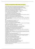 BIOL 2402 Ch 17 EXAM QUESTIONS WITH CORRECT ANSWERS LATEST UPDATE 2026
