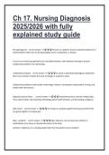 nursing diagnosis