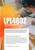 LPL4802 Assignment 1  Due 26 March 2026  -  Distinction Guaranteed  &lowbar;UNISA