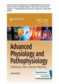 Test Bank Advanced Physiology And Pathophysiology&colon; Essentials For Clinical Practice&comma; 2nd Edition Nancy C&period; Tkacs&comma;Linda L&period; Herrmann All Chapters 1-17 With Questions And Answers Complete A&plus; Guide&period; STUVIA 2026