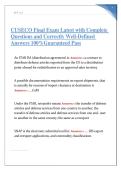 CUSECO Final Exam Latest with Complete Questions and Correctly Well-Defined Answers 100-Guaranteed