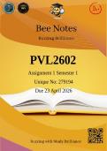 PVL2602 Assignment 1 Semester 1 &lpar;279194&rpar; 2026 Due 23 April 2026