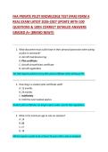 FAA PRIVATE PILOT KNOWLEDGE TEST &lpar;PAR&rpar; FORM A  REAL EXAM LATEST 2026-2027 UPDATE WITH 100  QUESTIONS & 100&percnt; CORRECT DETAILED ANSWERS  GRADED A&plus; &lpar;BRAND NEW&excl;&excl;&rpar; 