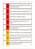 Verrijkende vragen voor bij het voorlezen of zelfstandig lezen