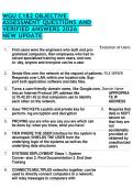 WGU C182 OBJECTIVE  ASSESSMENT QUESTIONS AND  VERIFIED ANSWERS 2026  NEW UPDATE  