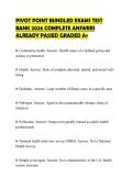 PIVOT POINT FINAL EXAM PREP FINAL PAPER 2026 FULL QUESTIONS WITH CORRECT ANSWERS GRADED A&plus;