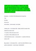 CMN 152V EXAM PREP &vert; MOST OF THE EXAM QUESTIONS WILL COME FROM HERE &vert; QUESTIONS AND 100&percnt; VERIFIED ANSWERS &vert; WITH COMPLETE SOLUTION&vert; 2026&sol;2027 UPDATE 