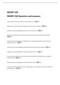 MGMT 322   MGMT 254 Question and answers 