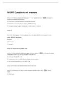 MGMT Question and answers 