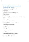 Midterm &lpar;Business Communications&rpar;  Questions and answers  What criteria determines who's hired&quest; - Technical skills  Ability to get job done  What criteria determines who's promoted&quest; - Ability to manage  Strong team skills  Ability to build r