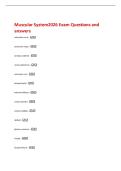 Muscular System2026 Exam Questions and  answers  orbicularis oculi -   pectoralis major -   serratus anterior -   rectus abdominis -   orbicularis oris -   biceps brachii -   external oblique -   vastus lateralis -   vastus medialis - 