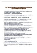 TAX 4001 EXAM 2 QUESTIONS AND CORRECT ANSWERS 100&percnt; VERIFIED 2026 UPDATE&excl;&excl;
