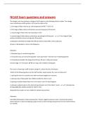 NCLEX Exam questions and answers 