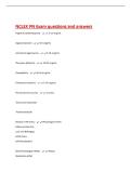 NCLEX PN Exam questions and answers 