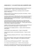 AASM MOCK 11-50 QUESTIONS AND ANSWERS 2026