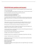 NCLEX-RN Exam questions and answers 