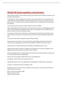 NCLEX-RN Exam questions and answers 