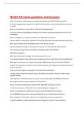 NCLEX-RN Exam questions and answers 