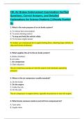 CDL Air Brakes Endorsement Examination Verified  Questions&comma; Correct Answers&comma; and Detailed  Explanations for Science Students&vert;&vert;Already Graded  A&plus; 