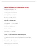 PN-NCLEX 2026 Exam questions and answers 
