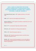 IOWA CORE EXAM REVIEW PESTICIDE APPLICATORS EXAM &vert; 130 QUESTIONS WITH DETAILED VERIFIED ANSWERS &lpar;100&percnt; CORRECT ANSWERS&rpar; &sol; ALREADY GRADED A&plus;