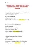 CMN 568- UNIT 1 QUESTIONS WITH 100&percnt;  CORRECT SOLUTIONS &vert; GUARANTEED  SUCCESS&period;
