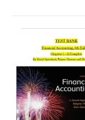 TEST BANK For Financial Accounting&comma; 6th Edition By David Spiceland&comma; Wayne Thomas&comma; Verified Chapters 1 - 12&comma; Complete Newest Version