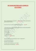 CPI EXAM 2025&sol;2026 WITH COMPLETE SOLUTIONS&excl;&excl;
