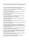 HSMAI CRMA EXAM QUESTIONS AND ANSWERS 2026