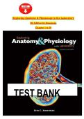 TEST BANK FOR Exploring Anatomy & Physiology In The Laboratory 4th Edition Author&colon; Erin C&period; Amerman &vert;&vert; All Chapters 1-29&vert;&vert; Newest Edition