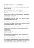 CRMA QUESTIONS AND ANSWERS 2026