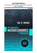 Intermediate Microeconomics with Calculus Solutions Manual &vert; Hal R&period; Varian &lpar;1st Edition&rpar;