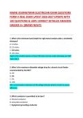MAINE JOURNEYMAN ELECTRICIAN EXAM QUESTIONS  FORM A REAL EXAM LATEST 2026-2027 UPDATE WITH  100 QUESTIONS & 100&percnt; CORRECT DETAILED ANSWERS  GRADED A&plus; &lpar;BRAND NEW&excl;&excl;&rpar; 