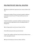 IFDA PRACTICE SET 2026 FULL SOLUTION