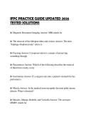 IFPC PRACTICE GUIDE UPDATED 2026 TESTED SOLUTIONS